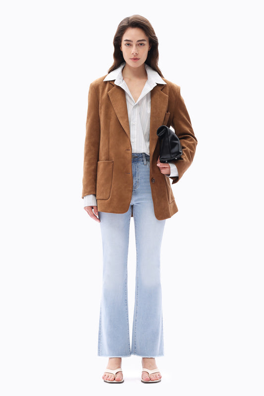 HIGH RISE BOOTCUT ANKLE