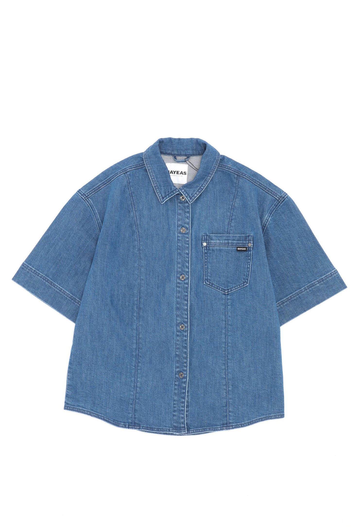 ZEPHYRINE SHIRT BYJ9075 (BYJJ027) MEDIUM BLUE