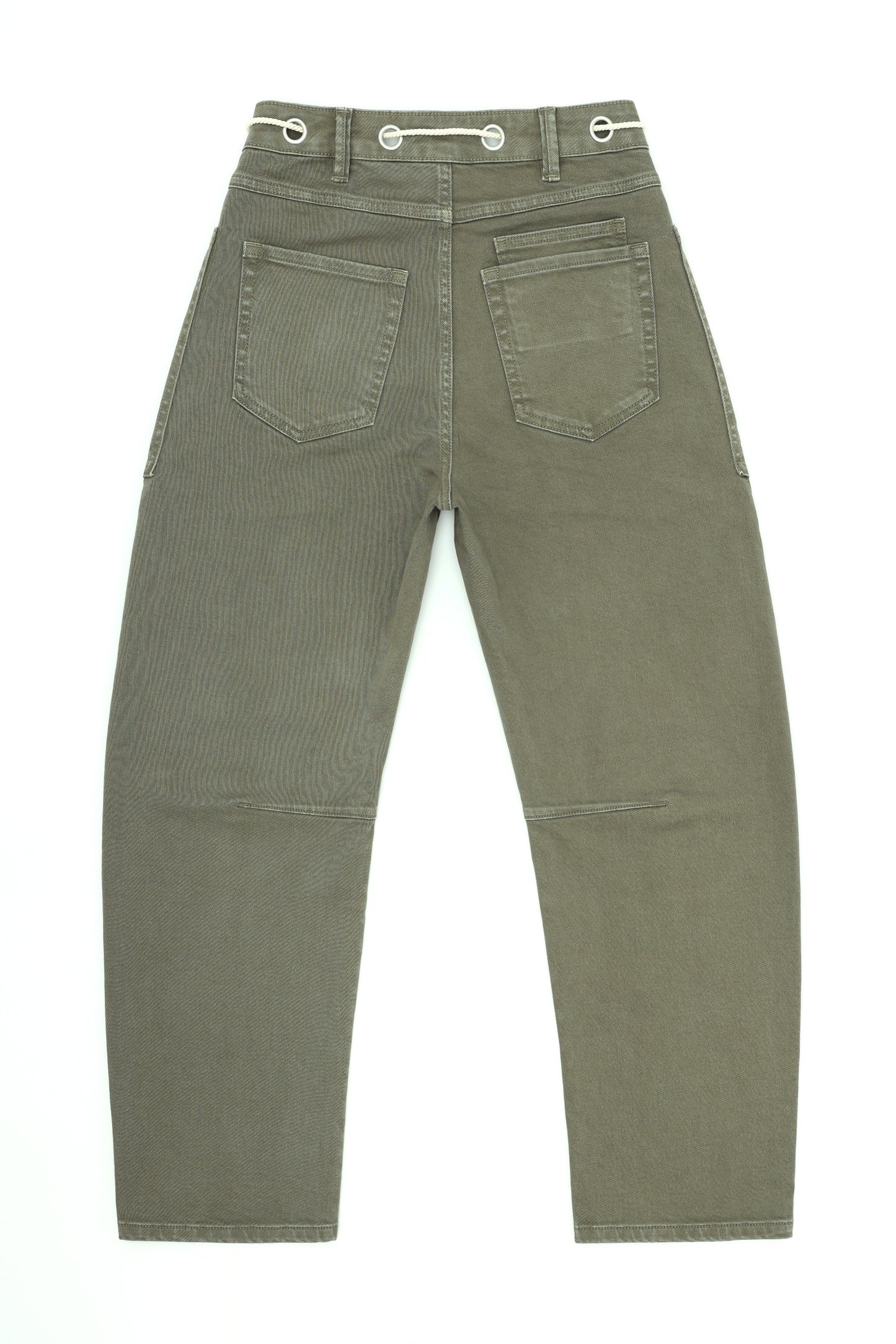 GRETA HIGH RISE BARREL BYOX034 (BYJJ053) GREEN