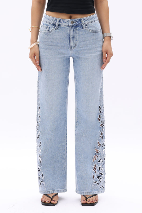 FLORA MID RISE STRAIGHT