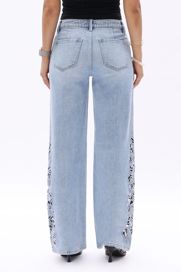 FLORA MID RISE STRAIGHT