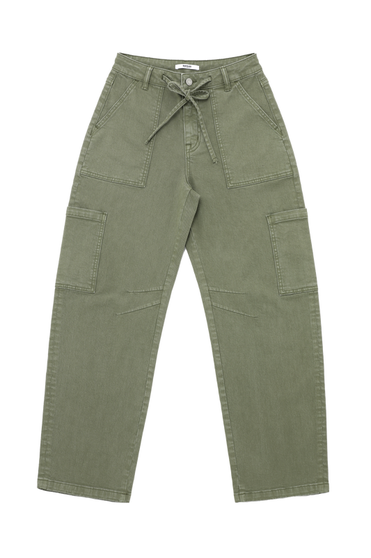 TAMSIN HIGH RISE BARREL BYOX035 (BYYO004) GREEN