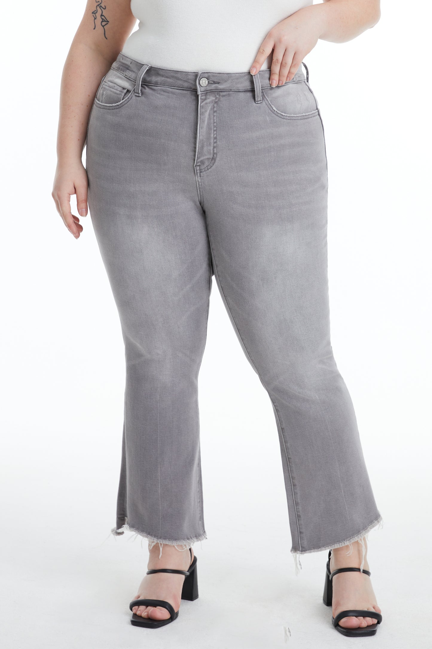 PLUS HIGH RISE STRAIGHT ANKLE