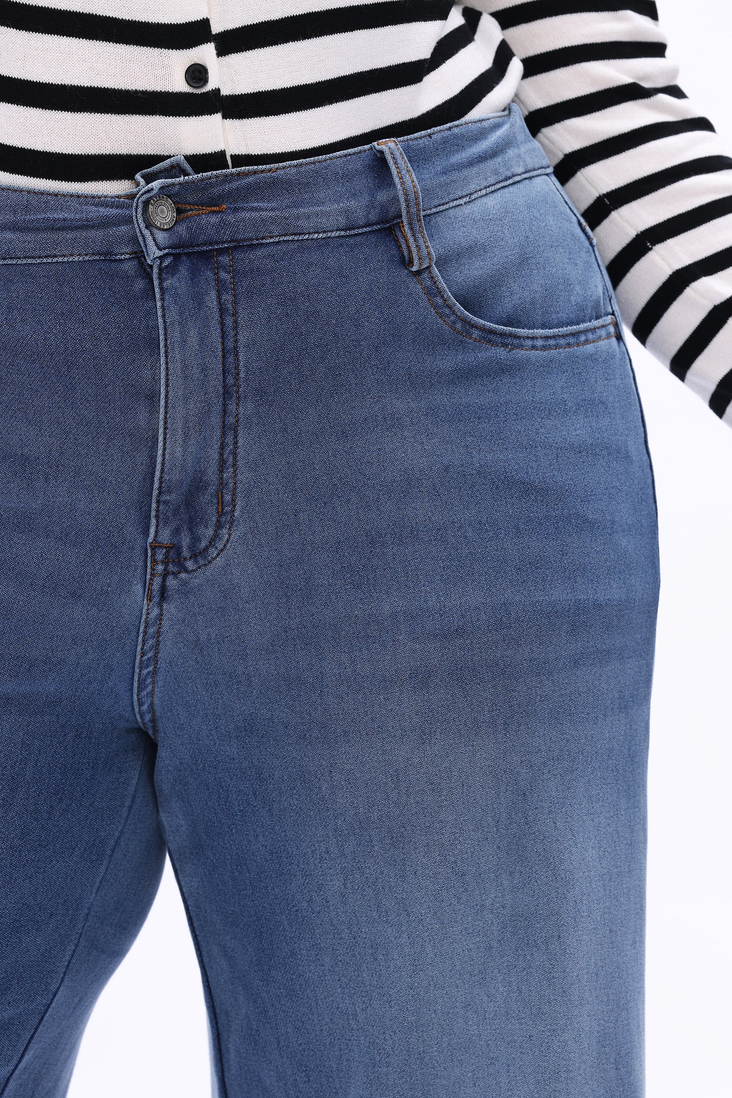 PLUS HIGH RISE WIDE LEG