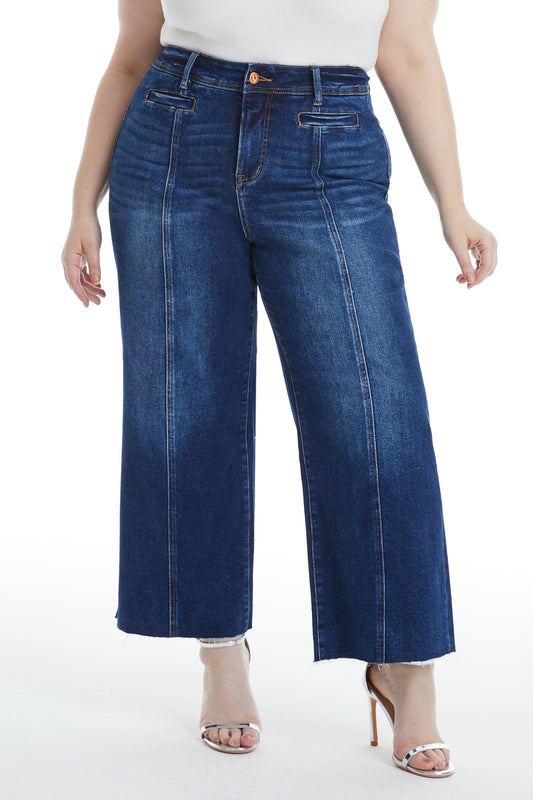 PLUS HIGH RISE WIDE LEG