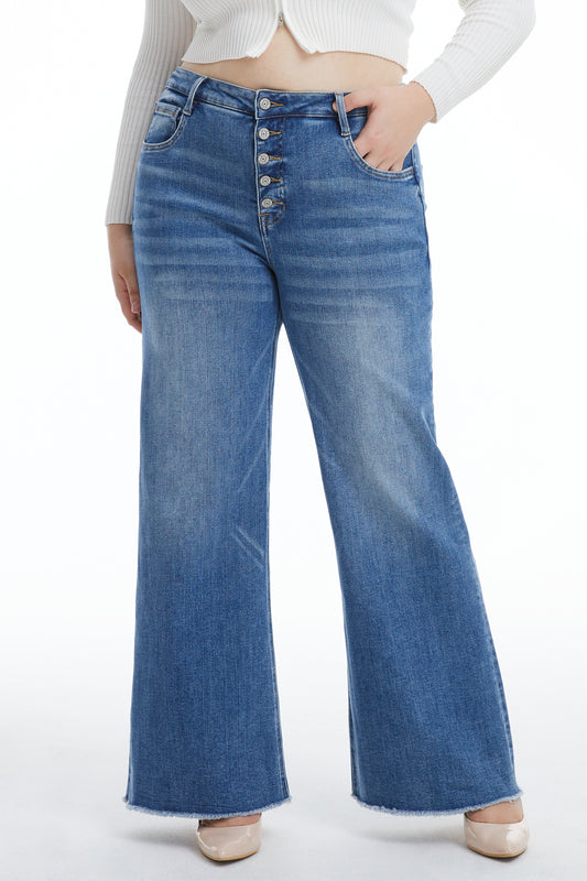 PLUS HIGH RISE WIDE LEG
