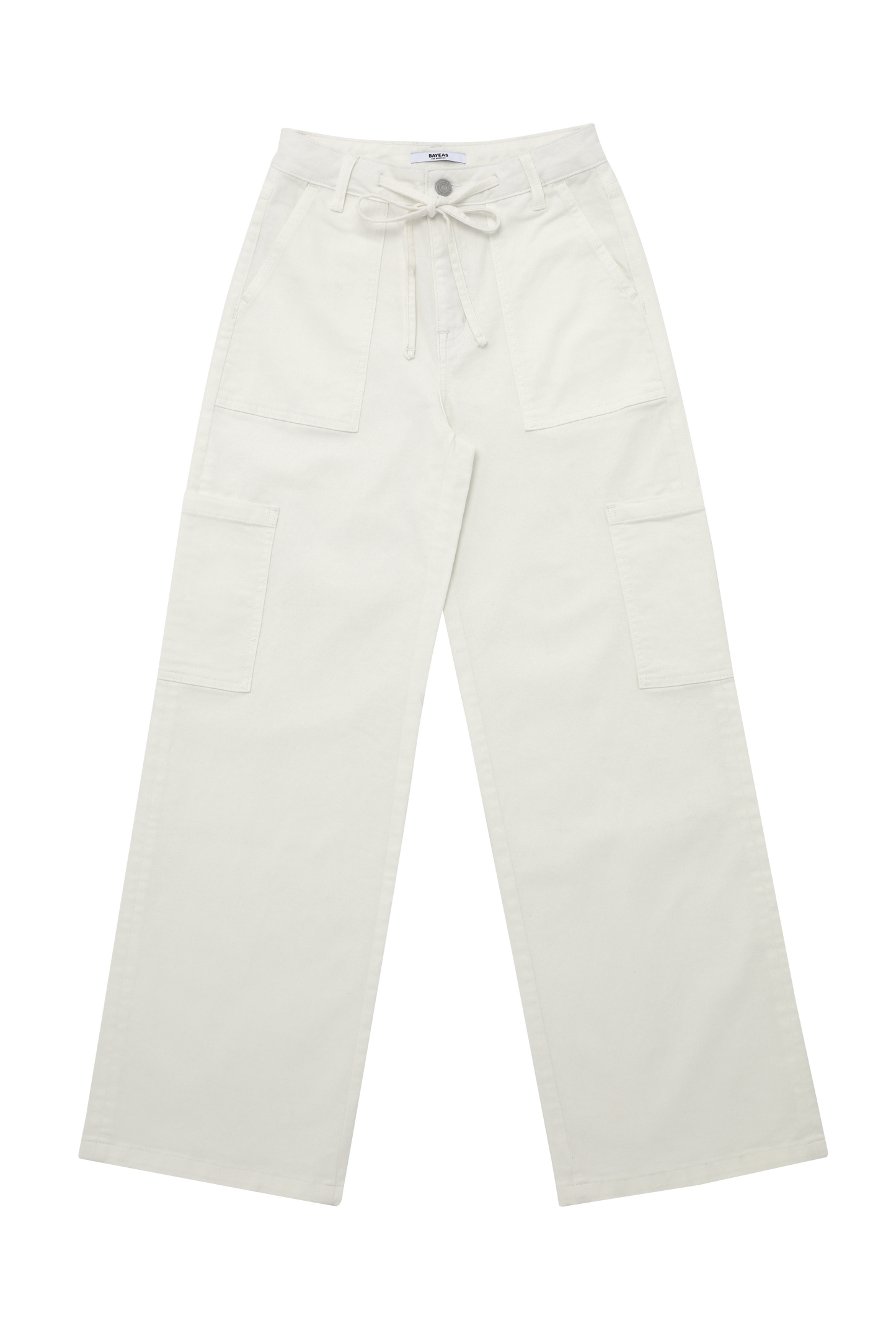 TAMSIN HIGH RISE WIDE LEG BYW8302 (BYYO006) WHITE