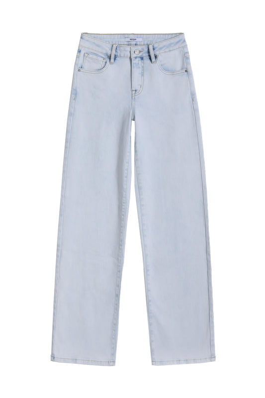 ZEPHYRINE MID RISE WIDE LEG BYW8119 LIGHT BLUE
