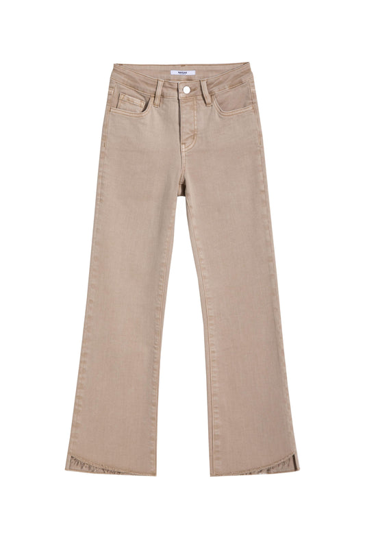MID RISE BOOTCUT BYF1178 LIGHT KHAKI
