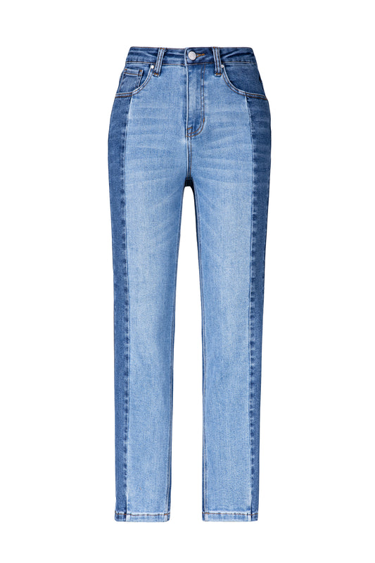 HIGH RISE STRAIGHT BYT5301 (MOCO-RDP5557) MEDIUM BLUE