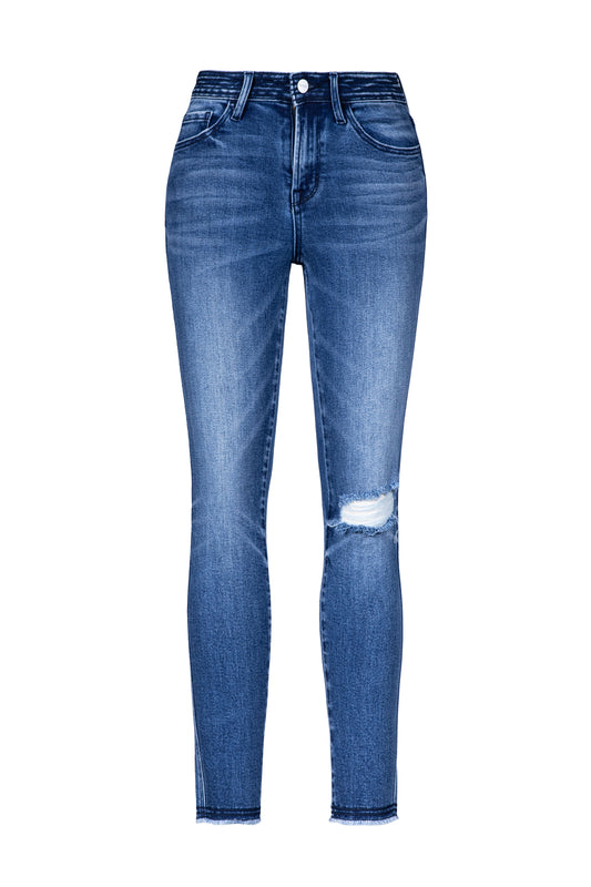 MID RISE SKINNY BYS2144 (JJY842) MEDIUM BLUE