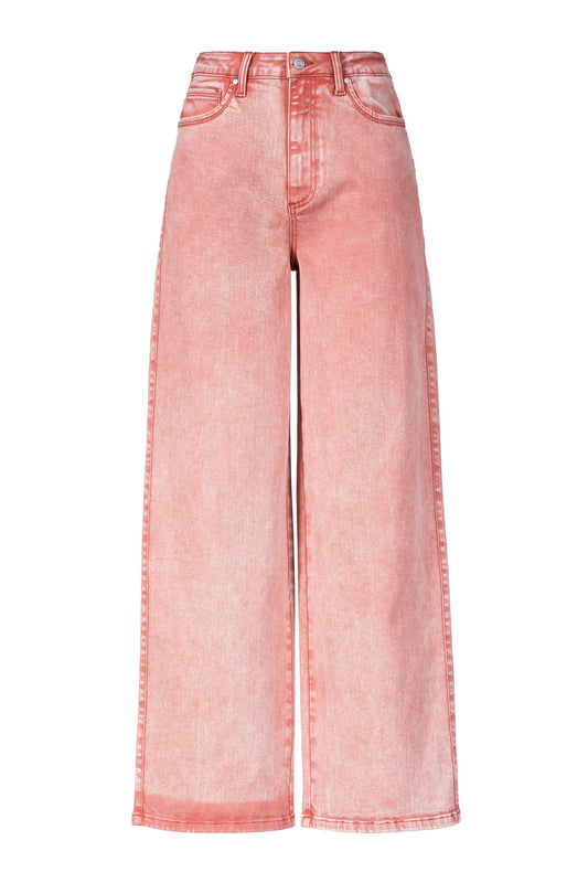 HIGH RISE WIDE LEG BYW8284 (AP6493) ETRUSCAN RED