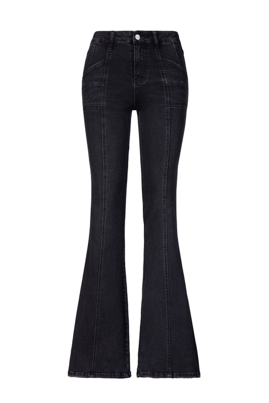 MID RISE FLARE BYF1215 (MOCO-DDHR-1626) BLACK