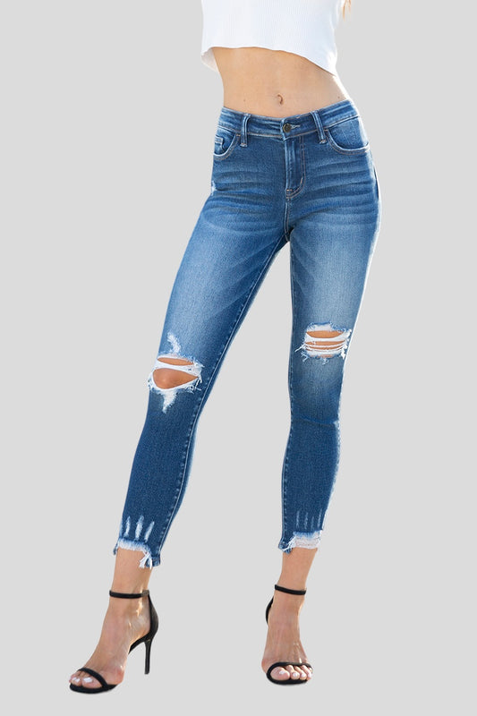 MID RISE SKINNY