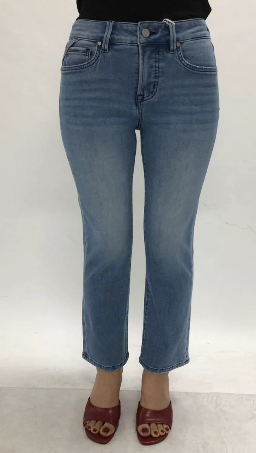 HONG KONG MID RISE SLIM STRAIGHT JEANS BYT5360