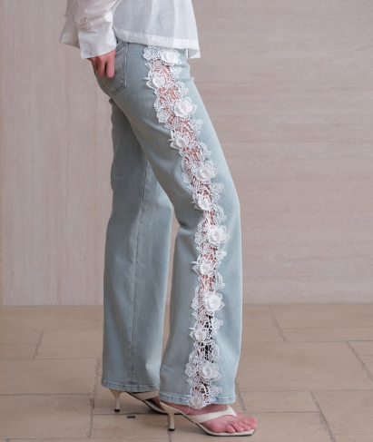 HONG KONG HIGH RISE STRAIGHT FULL JEANS BYT5366