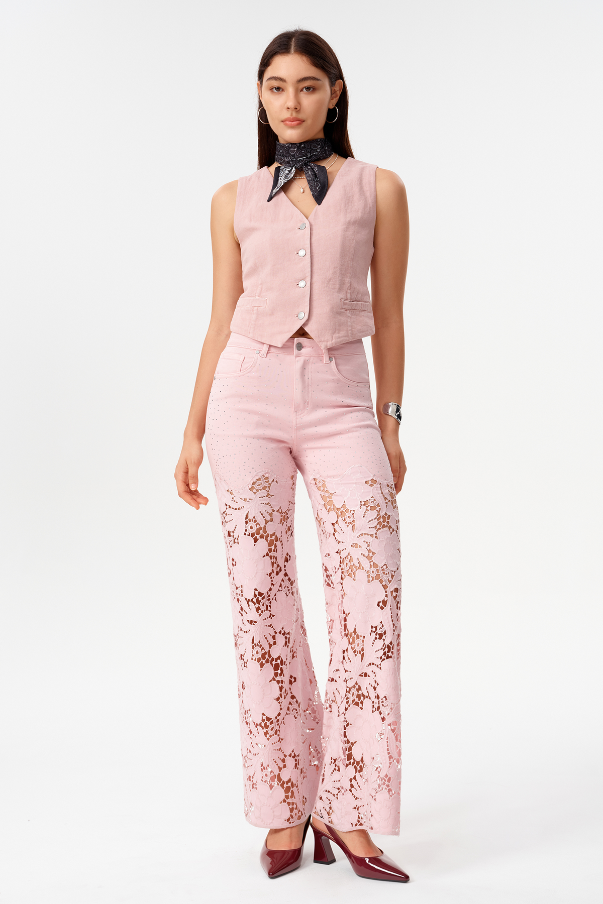 FLORA HIGH RISE WIDE LEG