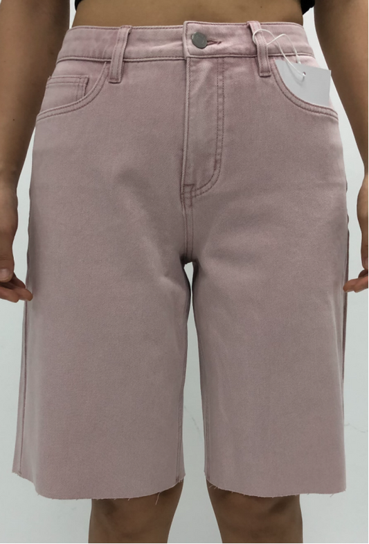 LISBON SUPER HIGH RISE BERMUDA SHORTS BYMD022