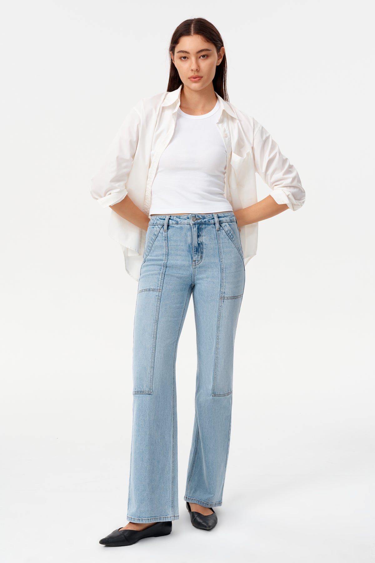 HIGH RISE WIDE LEG