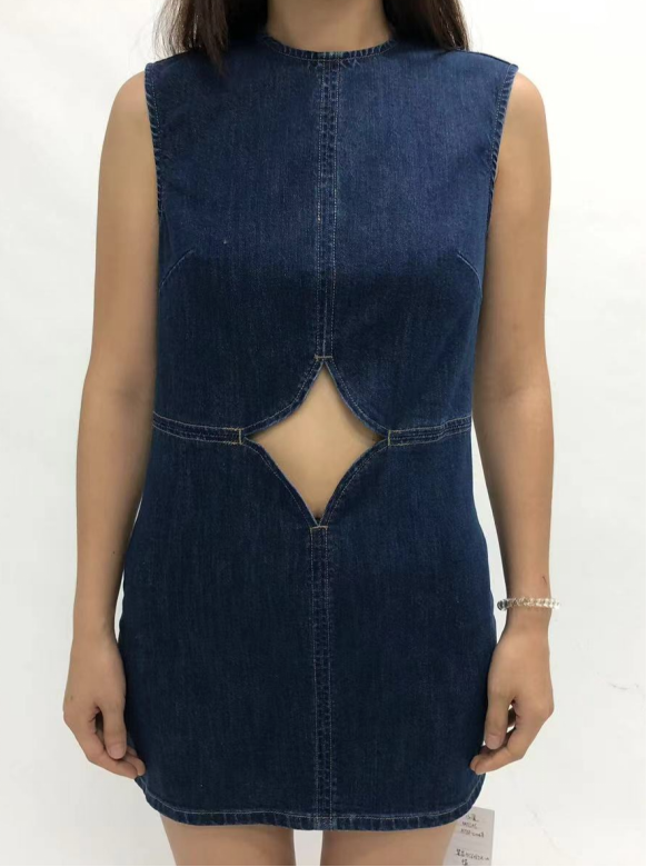 SEOUL SLEEVELESS SLIM FIT MINI DRESS BYK7097