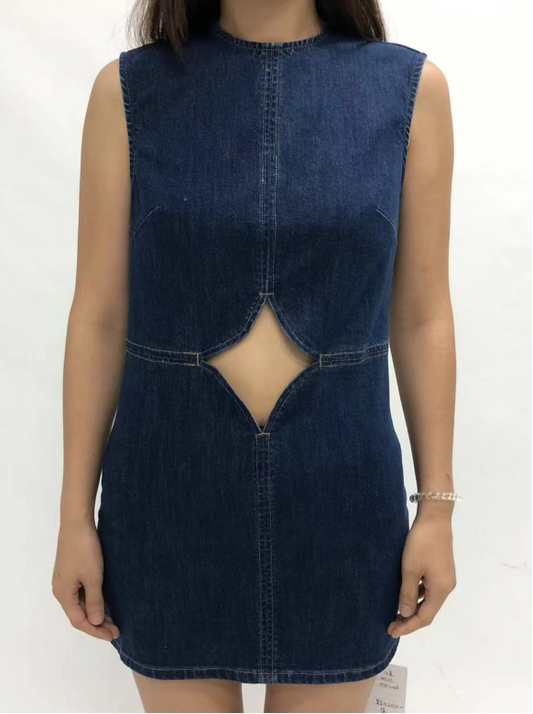 SEOUL SLEEVELESS SLIM FIT MINI DRESS BYK7097