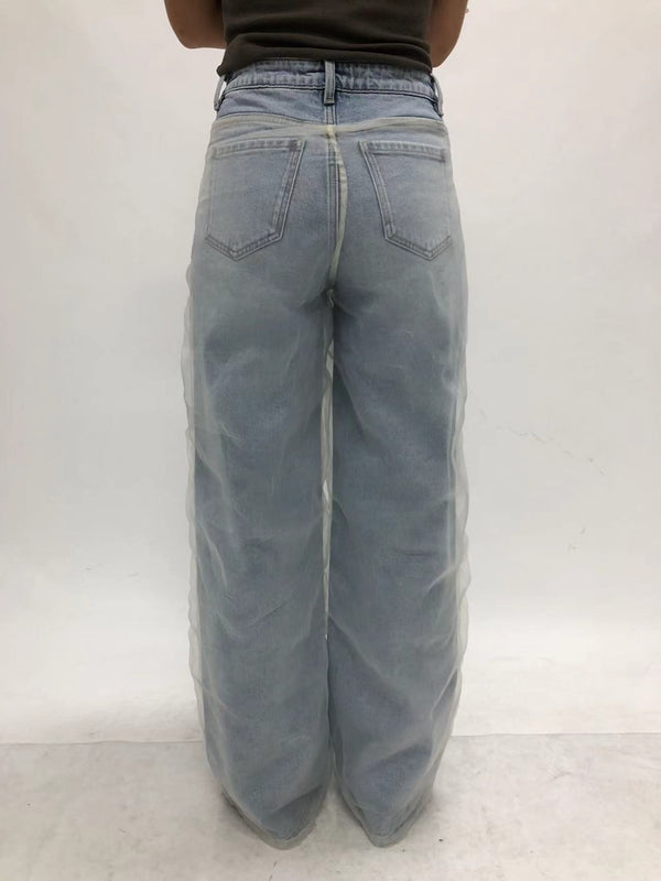 HONG KONG HIGH RISE STRAIGHT TALL JEANS BYT5368