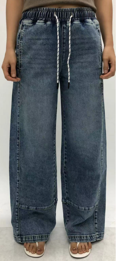 NEW YORK HIGH RISE WIDE LEG FULL JEANS BYW8413
