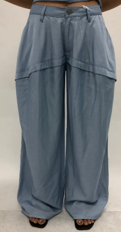 NEW YORK M-HIGH RISE SLOUCHY WIDE LEG TALL JEANS BYW8437