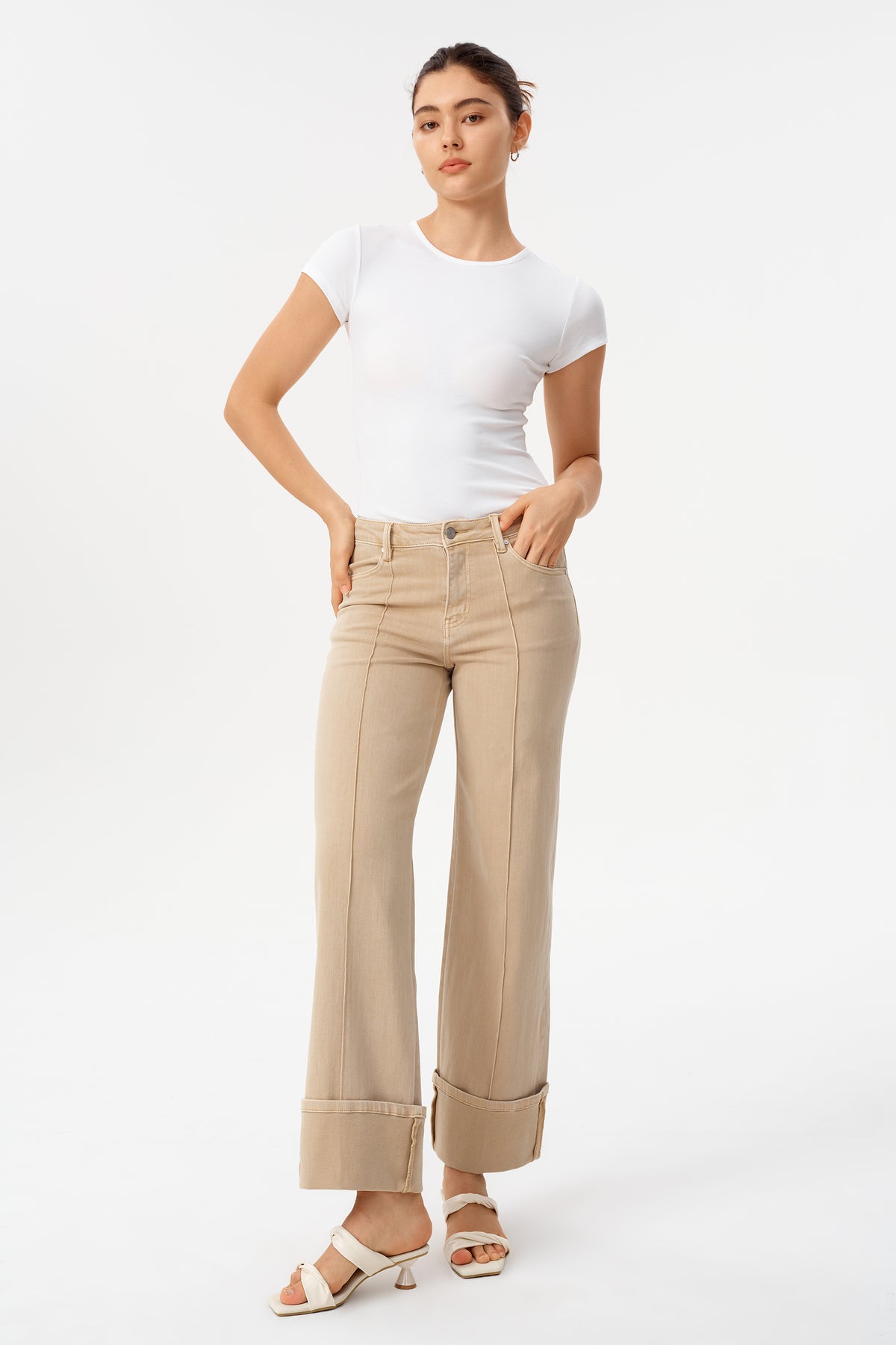 BRIAR MID RISE WIDE LEG
