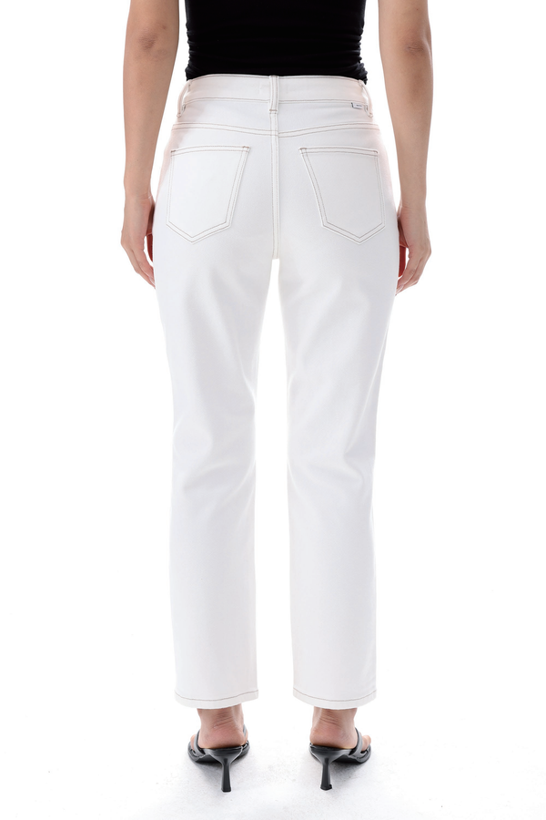 HONG KONG HIGH RISE STRAIGHT CAPRI PANTS BYT5361