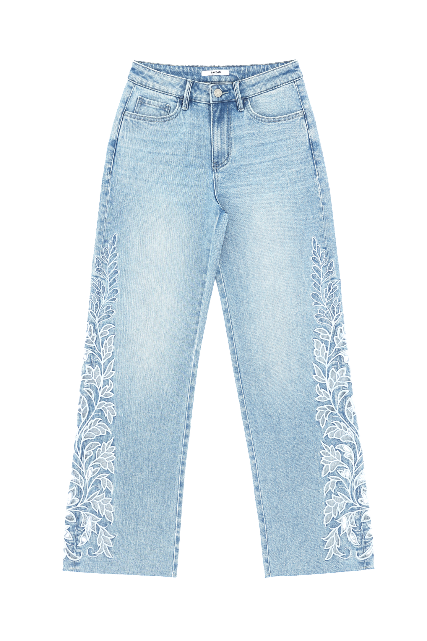 FLORA MID RISE STRAIGHT BYT5309 (BYMJ315) LIGHT BLUE