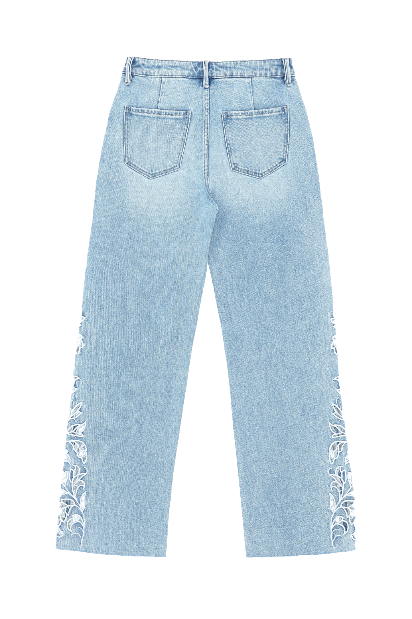 FLORA MID RISE STRAIGHT BYT5309 (BYMJ315) LIGHT BLUE