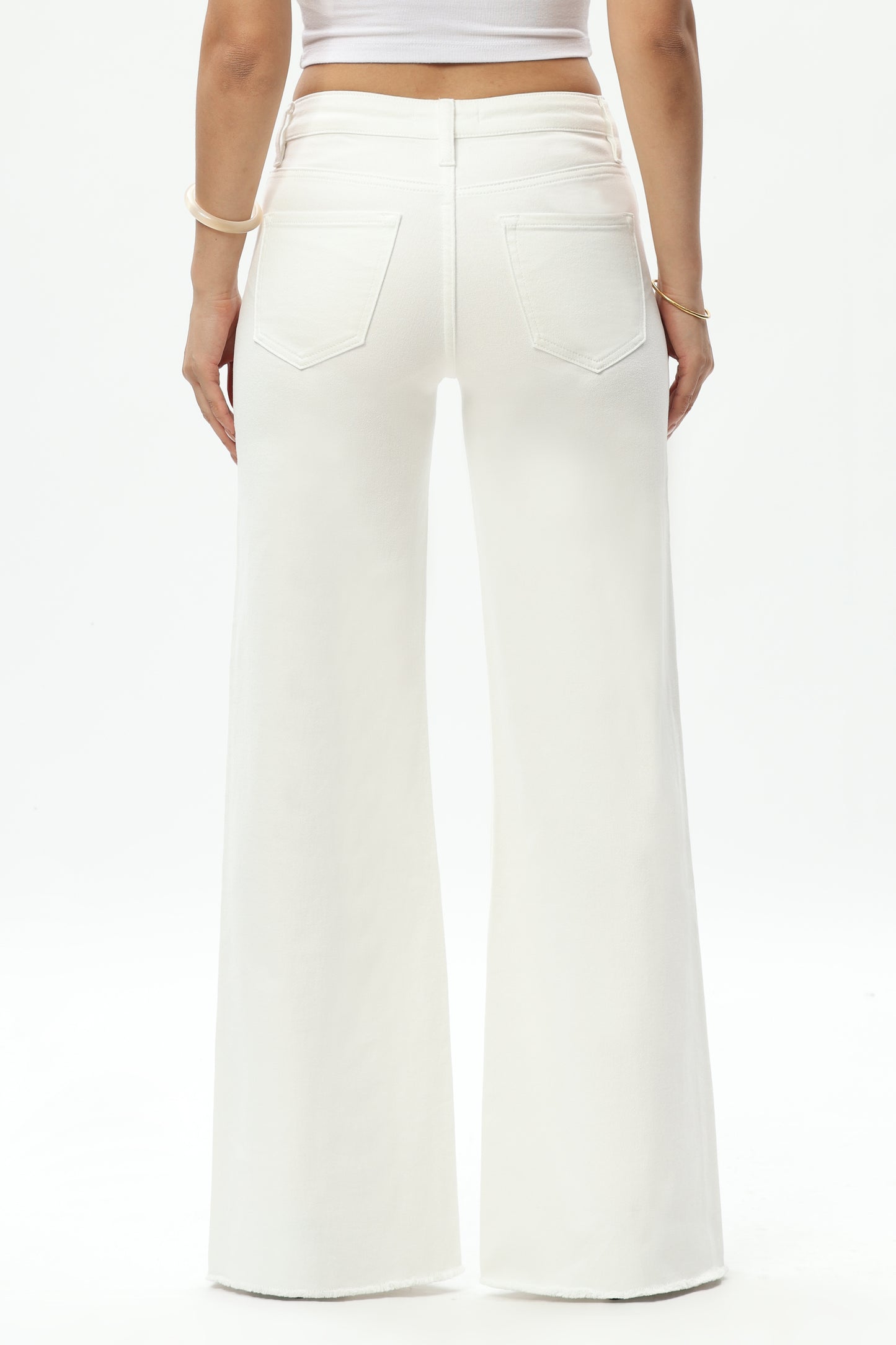 MAEVE CEDAR MID RISE WIDE LEG