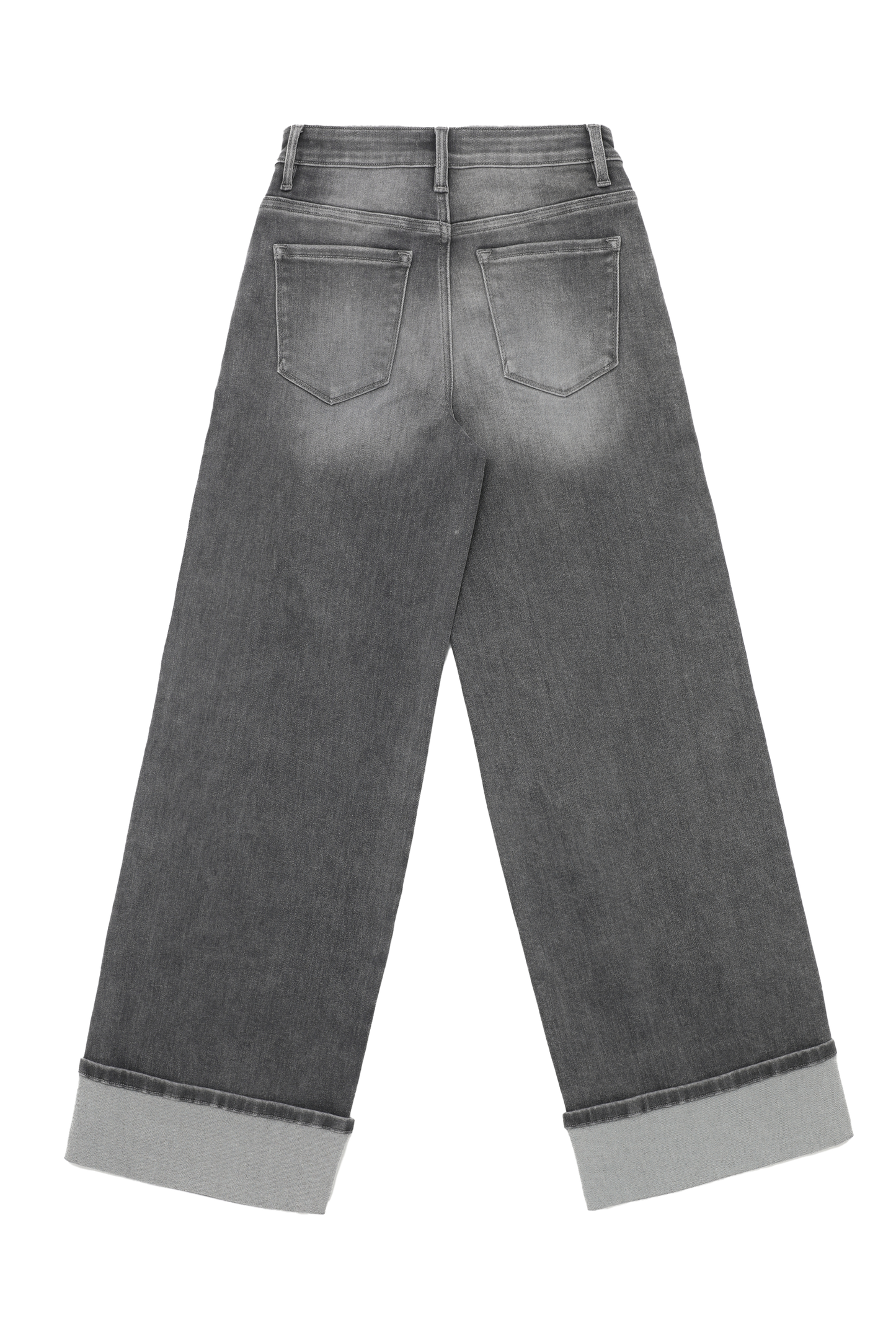 MID RISE WIDE LEG  BYW8186 (BYW8186) LIGHT GREY