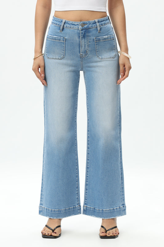 HIGH RISE WIDE LEG BYW8235