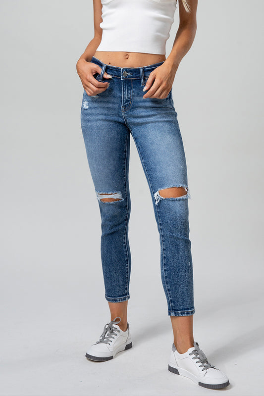 MID RISE SKINNY