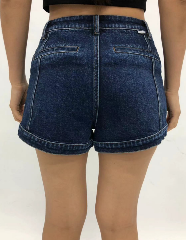 MIAMI HIGH RISE DENIM SHORTS BYH6159