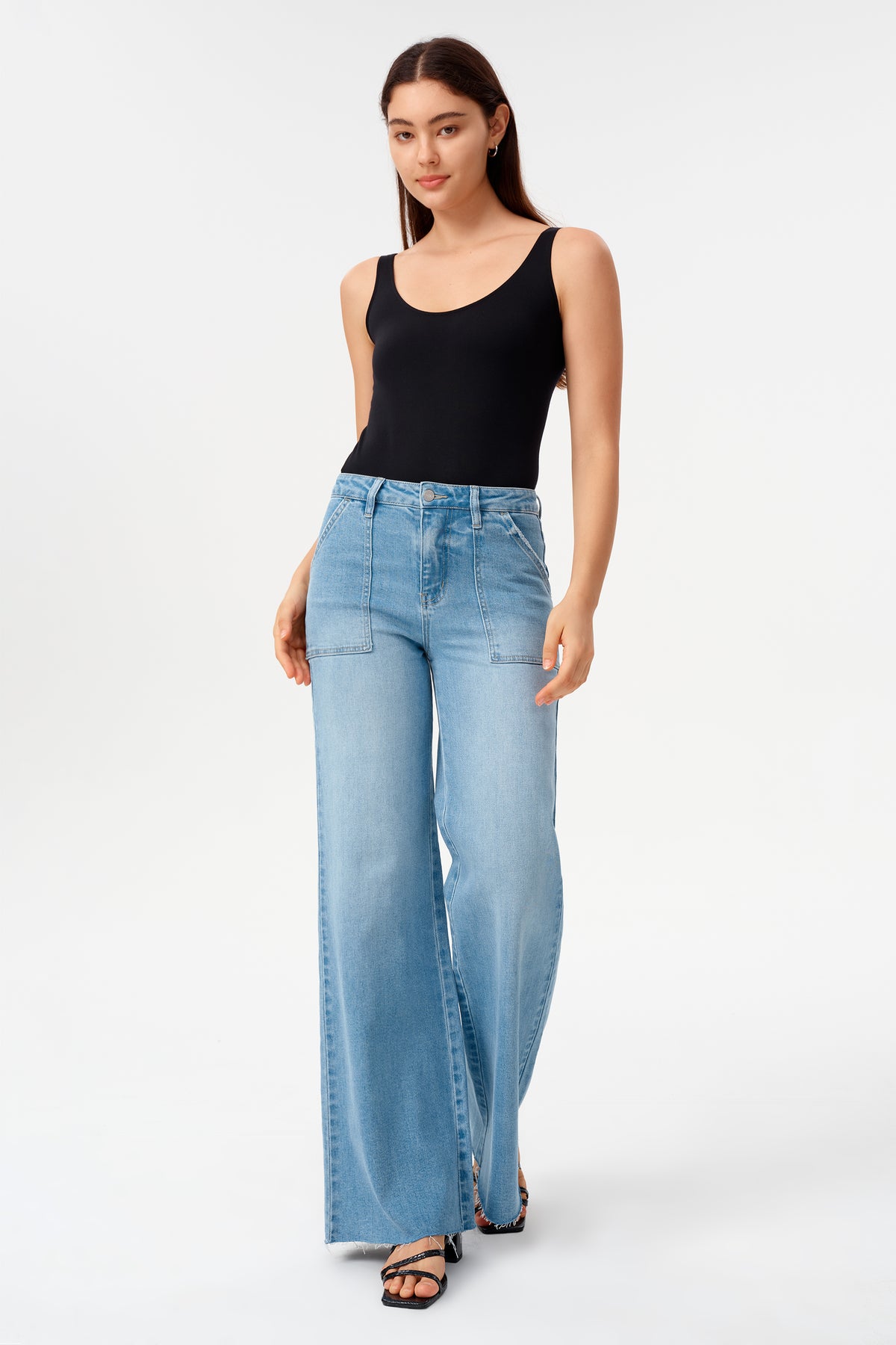 HIGH RISE WIDE LEG