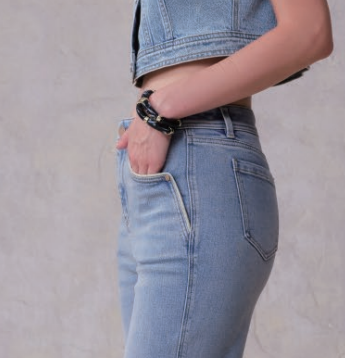 HONG KONG HIGH RISE STRAIGHT CROPPED JEANS BYT5356