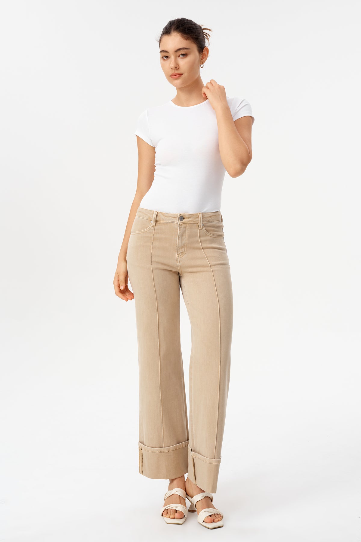 BRIAR MID RISE WIDE LEG