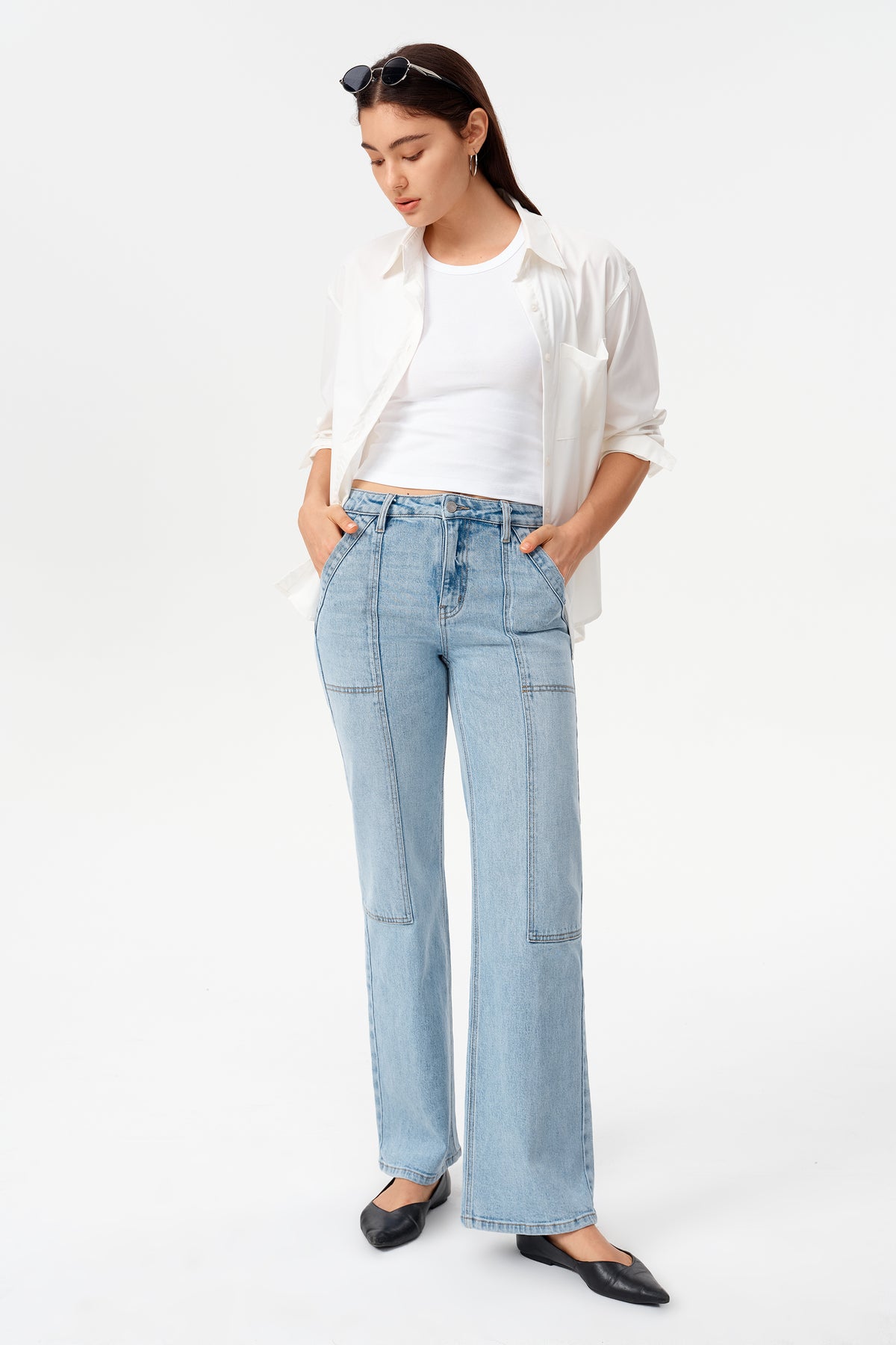 HIGH RISE WIDE LEG