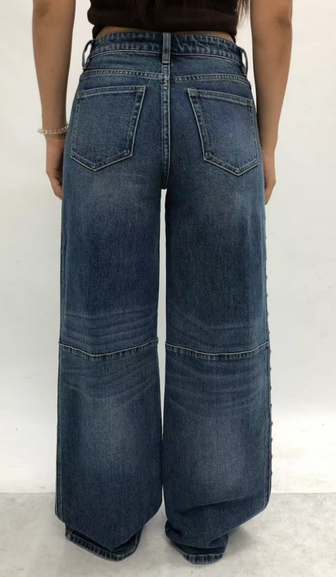 NEW YORK HIGH RISE WIDE LEG TALL JEANS BYW8442
