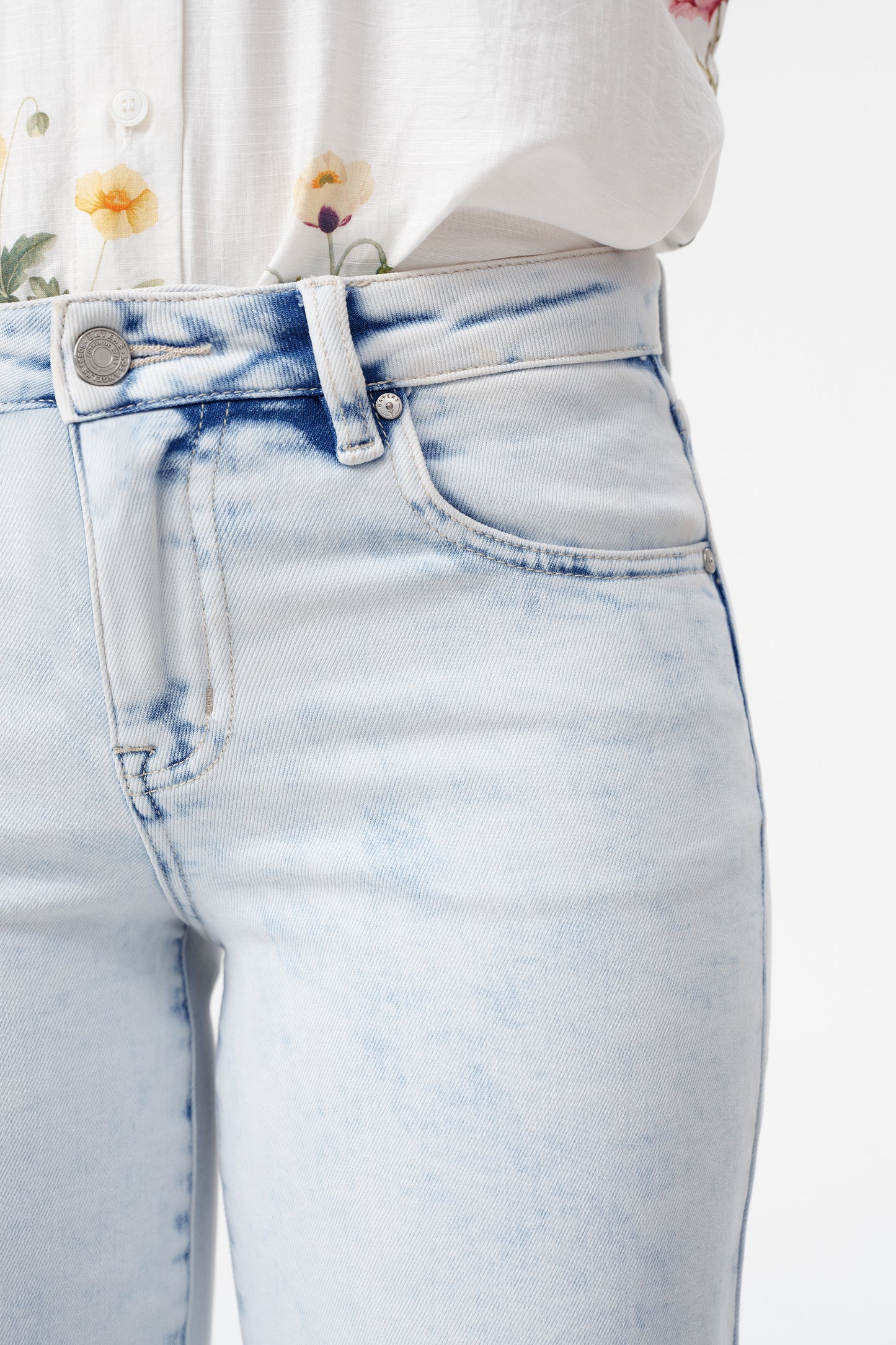 ZEPHYRINE MID RISE WIDE LEG
