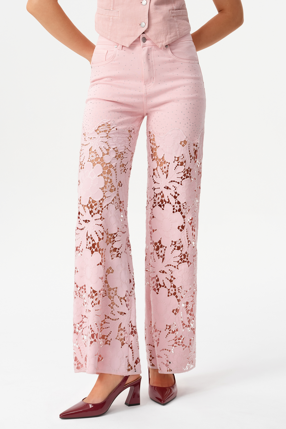 FLORA HIGH RISE WIDE LEG