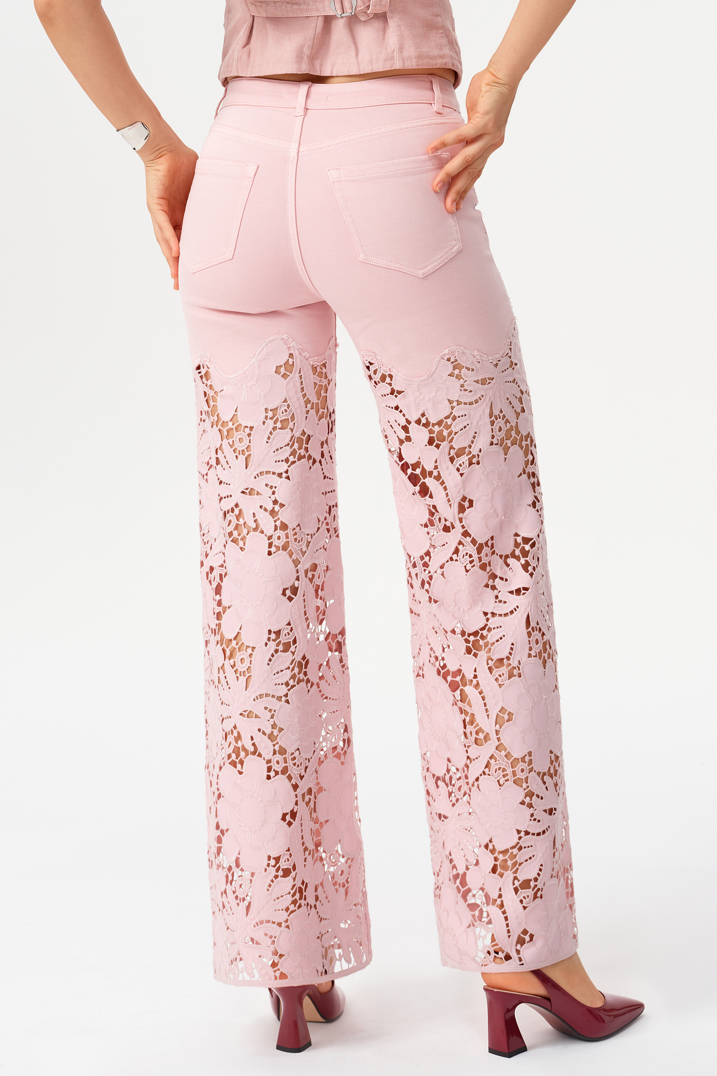 FLORA HIGH RISE WIDE LEG