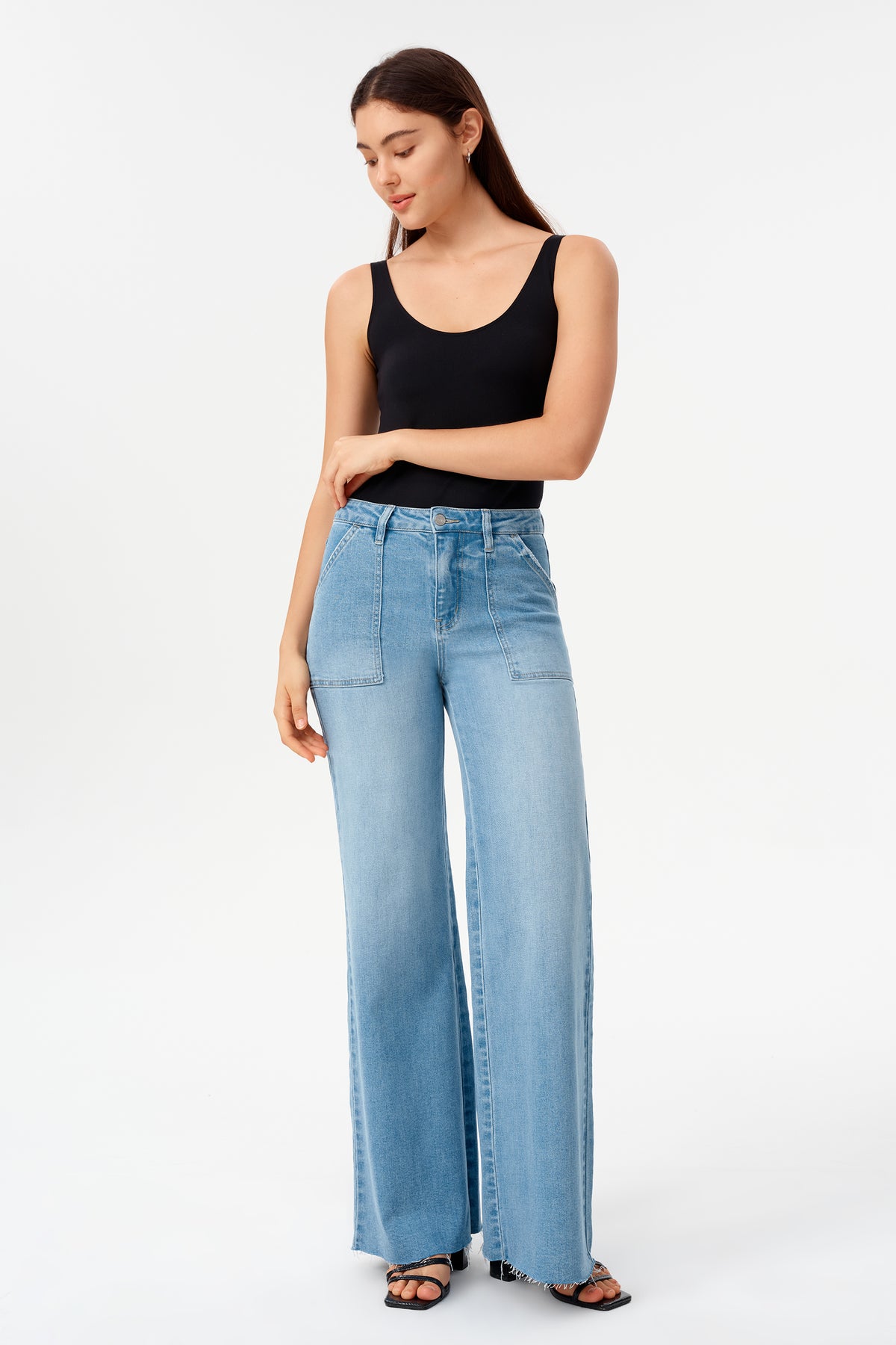 HIGH RISE WIDE LEG