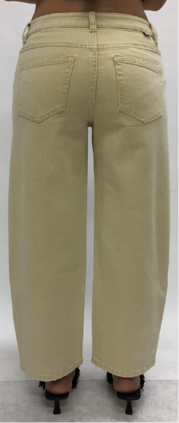 DUBLIN M-HIGH RISE TAPERED CROPPED JEANS BYU0015