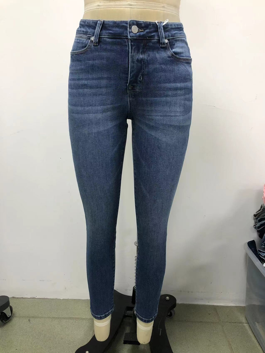 VIENNA MID RISE SKINNY CROPPED JEANS BYS2156