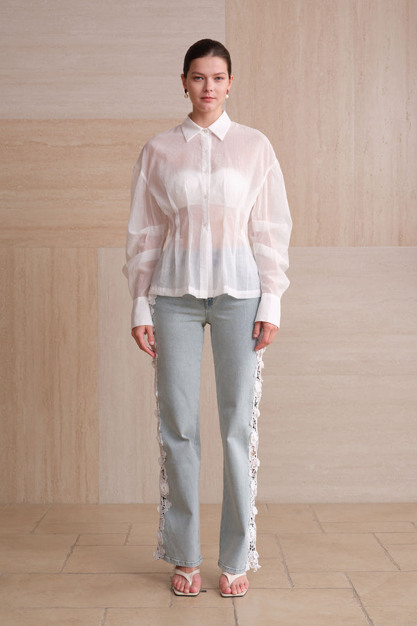 HONG KONG HIGH RISE STRAIGHT FULL JEANS BYT5366