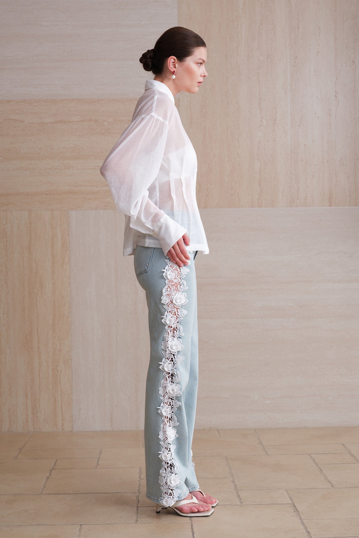 HONG KONG HIGH RISE STRAIGHT FULL JEANS BYT5366